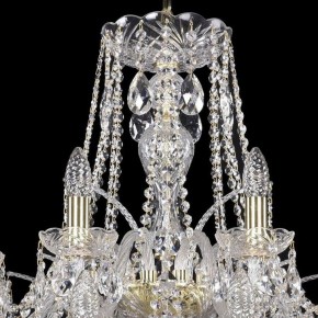 Подвесная люстра Bohemia Ivele Crystal 1411 1411/16+8/360/2d/G в Камышлове - kamyshlov.mebel24.online | фото 4