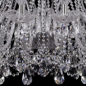 Подвесная люстра Bohemia Ivele Crystal 1411 1411/18/400/h-113/Ni в Камышлове - kamyshlov.mebel24.online | фото 3