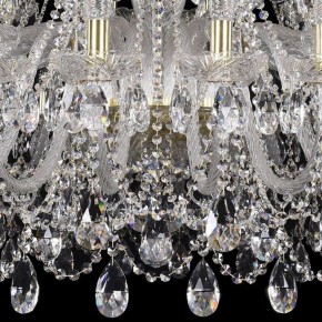 Подвесная люстра Bohemia Ivele Crystal 1411 1411/24+12/460/G в Камышлове - kamyshlov.mebel24.online | фото 3