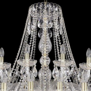 Подвесная люстра Bohemia Ivele Crystal 1411 1411/24+12/460/G в Камышлове - kamyshlov.mebel24.online | фото 4