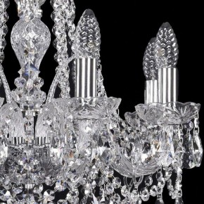 Подвесная люстра Bohemia Ivele Crystal 1411 1411/8/160/Ni в Камышлове - kamyshlov.mebel24.online | фото 2