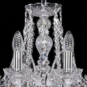 Подвесная люстра Bohemia Ivele Crystal 1411 1411/8/160/Ni в Камышлове - kamyshlov.mebel24.online | фото 4