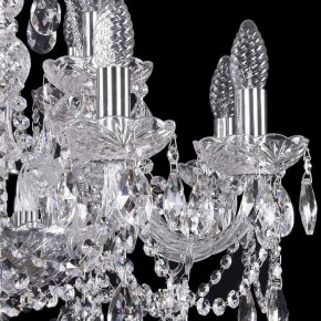 Подвесная люстра Bohemia Ivele Crystal 1411 1411/8+4/195/Ni в Камышлове - kamyshlov.mebel24.online | фото 2