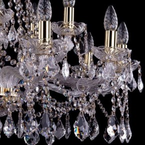 Подвесная люстра Bohemia Ivele Crystal 1413 1413/10+5/300/G/Leafs в Камышлове - kamyshlov.mebel24.online | фото 2