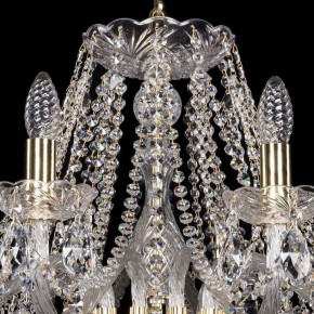 Подвесная люстра Bohemia Ivele Crystal 1413 1413/12/360/G в Камышлове - kamyshlov.mebel24.online | фото 4