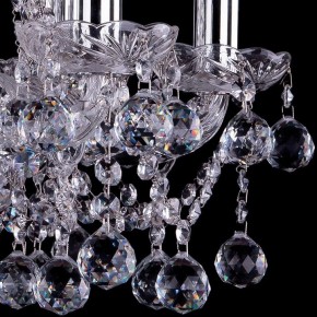 Подвесная люстра Bohemia Ivele Crystal 1413 1413/6/141/Ni/Balls в Камышлове - kamyshlov.mebel24.online | фото 3