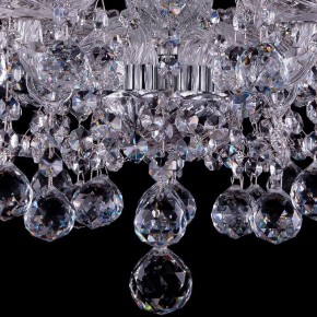 Подвесная люстра Bohemia Ivele Crystal 1413 1413/6/141/Ni/Balls в Камышлове - kamyshlov.mebel24.online | фото 4