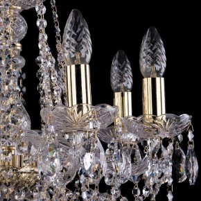 Подвесная люстра Bohemia Ivele Crystal 1413 1413/8/165/G/Tube в Камышлове - kamyshlov.mebel24.online | фото 2