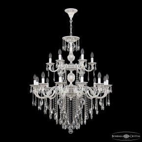 Подвесная люстра Bohemia Ivele Crystal AL7801 AL78101/12+6/300/2D B WMG в Камышлове - kamyshlov.mebel24.online | фото 2