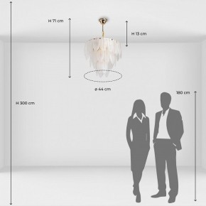 Подвесная люстра De City Бриз 47 111017009 в Камышлове - kamyshlov.mebel24.online | фото 9