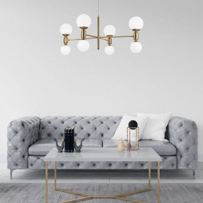 Подвесная люстра Eurosvet Bubble 30182/8 латунь в Камышлове - kamyshlov.mebel24.online | фото 4