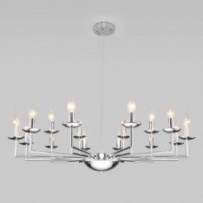 Подвесная люстра Eurosvet Cariso 60150/18 хром в Камышлове - kamyshlov.mebel24.online | фото 2