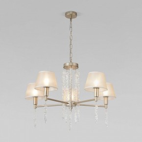 Подвесная люстра Eurosvet Charuel 60148/5 матовое золото в Камышлове - kamyshlov.mebel24.online | фото 4