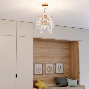 Подвесная люстра Eurosvet Claire 60170/8 золото в Камышлове - kamyshlov.mebel24.online | фото 4