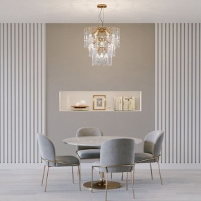 Подвесная люстра Eurosvet Claire 60171 золото в Камышлове - kamyshlov.mebel24.online | фото 3