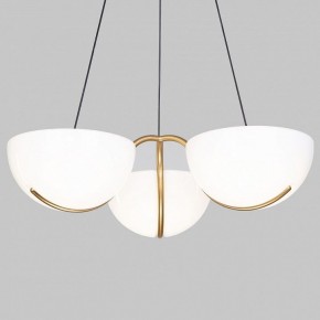 Подвесная люстра Eurosvet Emisfero 50083/3 LED золото в Камышлове - kamyshlov.mebel24.online | фото