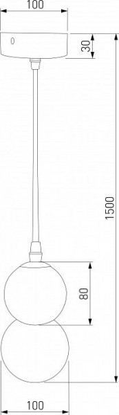 Подвесная люстра Eurosvet Polar 50250/1 LED серый в Камышлове - kamyshlov.mebel24.online | фото 3
