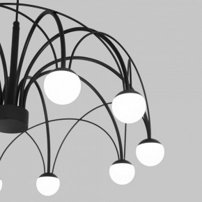 Подвесная люстра Eurosvet Ragno 90034/10 LED черный в Камышлове - kamyshlov.mebel24.online | фото 6
