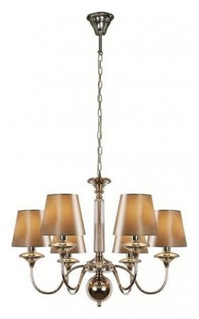 Подвесная люстра iLamp Rolling P2406-6  Nickel в Камышлове - kamyshlov.mebel24.online | фото 2