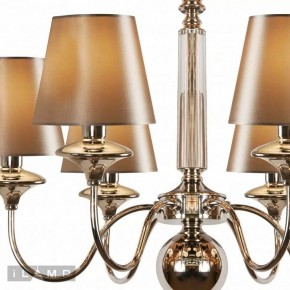 Подвесная люстра iLamp Rolling P2406-6  Nickel в Камышлове - kamyshlov.mebel24.online | фото 5