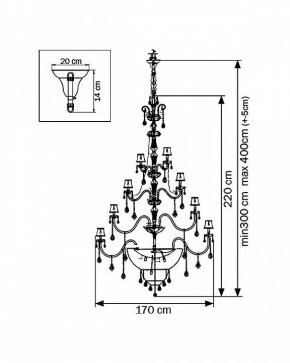 Подвесная люстра Lightstar Nativo 715577 в Камышлове - kamyshlov.mebel24.online | фото 3