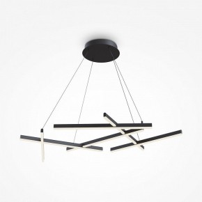 Подвесная люстра Maytoni Line MOD016PL-L80BK в Камышлове - kamyshlov.mebel24.online | фото 2