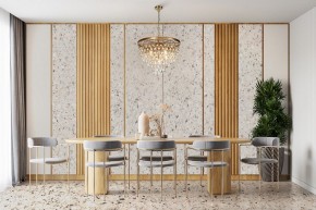Подвесная люстра Maytoni Linn MOD091PL-07G в Камышлове - kamyshlov.mebel24.online | фото 4