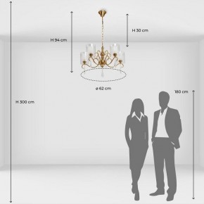 Подвесная люстра MW-Light Эллегия 8 303012505 в Камышлове - kamyshlov.mebel24.online | фото 7