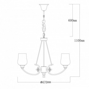 Подвесная люстра MW-Light Палермо 27 386017706 в Камышлове - kamyshlov.mebel24.online | фото 9