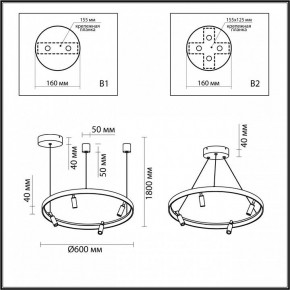 Подвесная люстра Odeon Light Fonda 4317/58L в Камышлове - kamyshlov.mebel24.online | фото 6