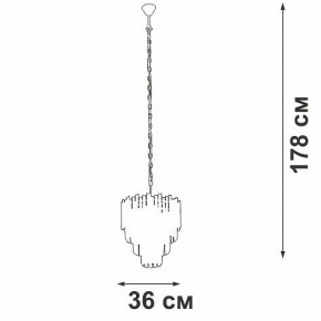 Подвесная люстра Vitaluce V58470 V58470-8/5 в Камышлове - kamyshlov.mebel24.online | фото 4