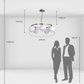 Подвесной светильник DeMarkt Оливия 11 306014505 в Камышлове - kamyshlov.mebel24.online | фото 8