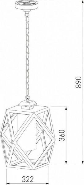 Подвесной светильник Elektrostandard Ambra a056233 в Камышлове - kamyshlov.mebel24.online | фото 3