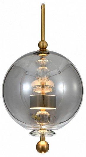 Подвесной светильник Indigo Illusione 11055/1P Smoke в Камышлове - kamyshlov.mebel24.online | фото 3