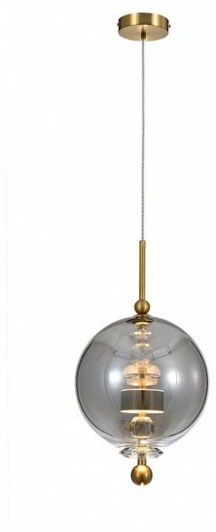 Подвесной светильник Indigo Illusione 11055/1P Smoke в Камышлове - kamyshlov.mebel24.online | фото 4