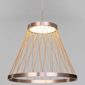 Подвесной светильник Eurosvet Cesta 40016/1 LED коричневый в Камышлове - kamyshlov.mebel24.online | фото