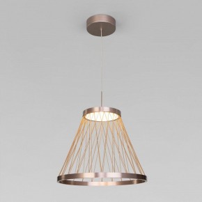 Подвесной светильник Eurosvet Cesta 40016/1 LED коричневый в Камышлове - kamyshlov.mebel24.online | фото 2