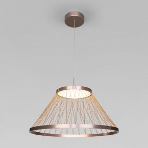 Подвесной светильник Eurosvet Cesta 40017/1 LED коричневый в Камышлове - kamyshlov.mebel24.online | фото 2