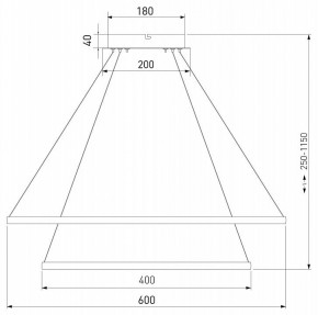 Подвесной светильник Eurosvet Collars 90264/2 белый в Камышлове - kamyshlov.mebel24.online | фото 5