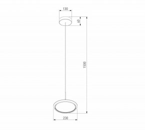 Подвесной светильник Eurosvet Crespella 90034/1 золото в Камышлове - kamyshlov.mebel24.online | фото 6
