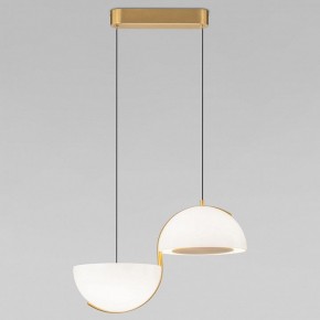 Подвесной светильник Eurosvet Emisfero 50083/2 LED золото в Камышлове - kamyshlov.mebel24.online | фото
