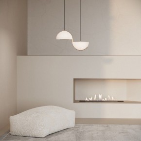 Подвесной светильник Eurosvet Emisfero 50083/2 LED золото в Камышлове - kamyshlov.mebel24.online | фото 2