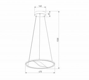 Подвесной светильник Eurosvet Occhio 40026/1 LED серый в Камышлове - kamyshlov.mebel24.online | фото 5
