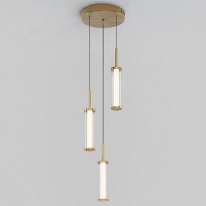 Подвесной светильник Eurosvet Stark 50386/3 LED латунь в Камышлове - kamyshlov.mebel24.online | фото