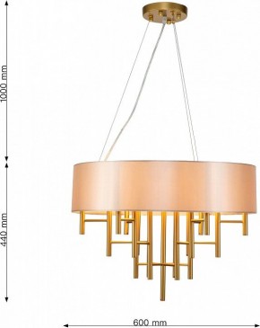 Подвесной светильник Favourite Cosmo 2993-6P в Камышлове - kamyshlov.mebel24.online | фото 6