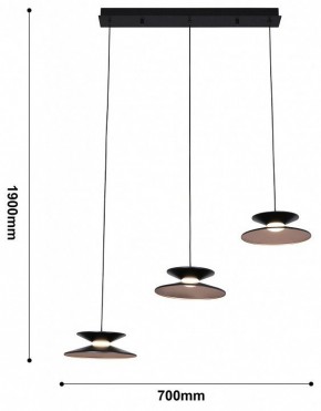 Подвесной светильник Favourite Platt 4372-3P в Камышлове - kamyshlov.mebel24.online | фото 5