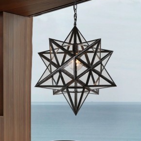 Подвесной светильник Imperiumloft Black Star Clear Glass 101314-26 в Камышлове - kamyshlov.mebel24.online | фото