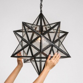 Подвесной светильник Imperiumloft Black Star Clear Glass 101314-26 в Камышлове - kamyshlov.mebel24.online | фото 2