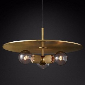 Подвесной светильник Imperiumloft Rh Utilitaire Disk Triple Pendant 40.2339 в Камышлове - kamyshlov.mebel24.online | фото