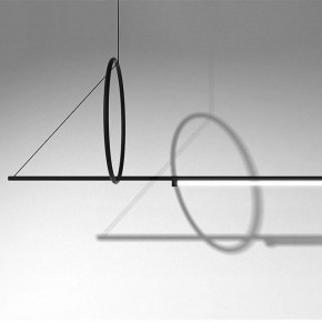 Подвесной светильник Imperiumloft Suspension Cercle Et Trait – Graphite Satine 40.1282-0 в Камышлове - kamyshlov.mebel24.online | фото 3